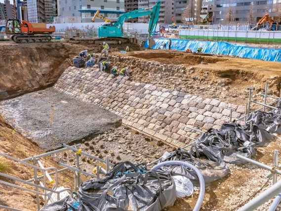 高輪築堤跡